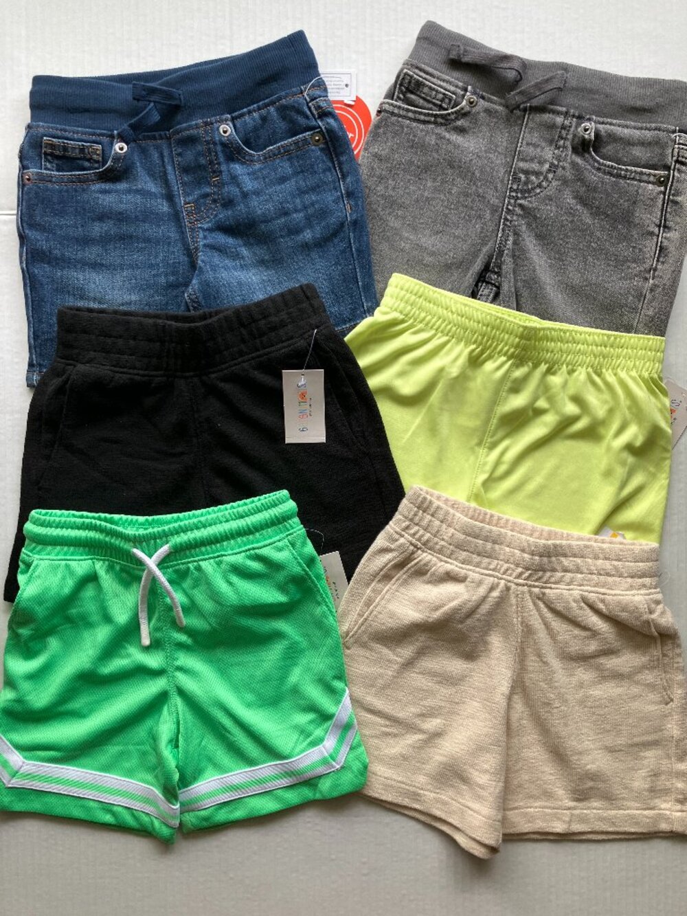 2T Wonder Nation & Garanimals Toddler Boy Shorts Bundle